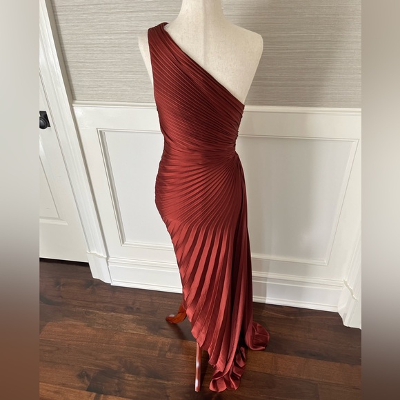 ALC Delfina Pleated  Maxi Dress - Picture 11 of 13